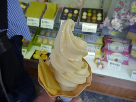 芋ようかんソフトクリーム