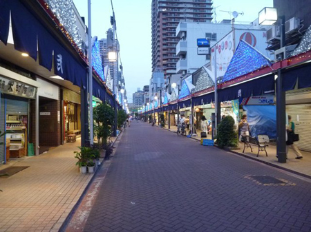 月島もんじゃ街