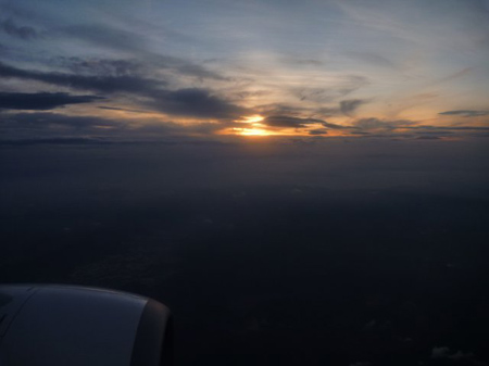 夕日