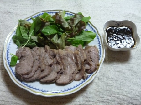 豚肉の塩釜焼