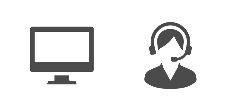 カメラのキタムラ アップル修理サービス Macとオペレーターのイメージ画像