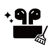 AirPods・AirPods Pro・EarPodsのトラブルシューティングアシスタント　除菌・お手入れ方法