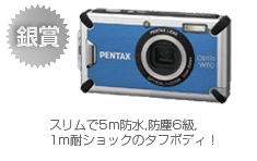 銀賞　Optio W80