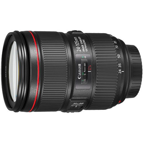 製品写真：キヤノン EF24-105mm F4L IS II USM