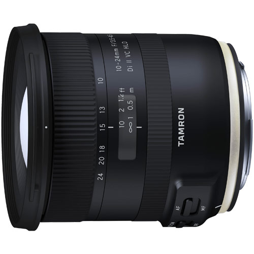 製品写真：タムロン 10-24mm F/3.5-4.5 DiII VC HLD キヤノン用 (Model B023)