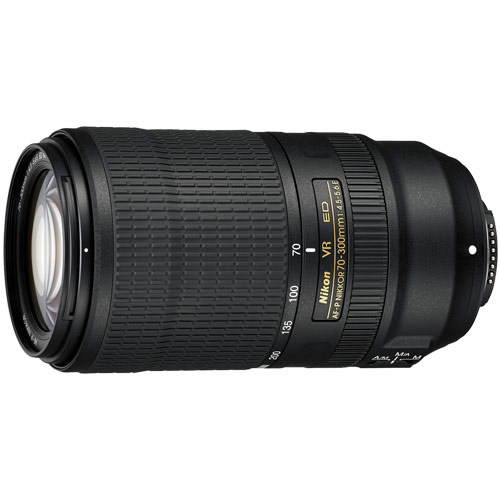 製品写真：ニコン AF-P NIKKOR 70-300mm f/4.5-5.6E ED VR
