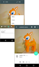 アカウントがなくてもアプリ内で3D写真を楽しめます!